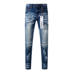 Purple Brand Jeans Pure Cotton High Street Trend
