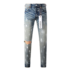 Purple Brand Jeans Pure Cotton High Street Trend #9043