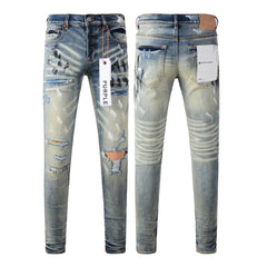 Purple Brand Jeans High Street Distressed#9037