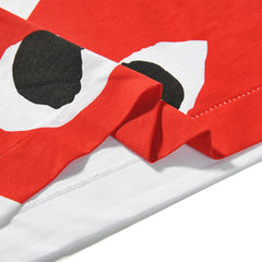 CDG Be Kind T Shirt Unisex Wear Cotton round Neck Short Sleeve