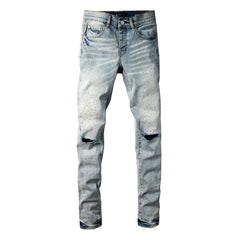 Purple Brand Jeans High Street Distressed#9119