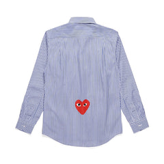 CDG Be Kind T Shirt Unisex Wear Striped Shirt Long Sleeve Shirt