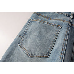 Purple Brand Jeans Pure Cotton High Street Trend #9075