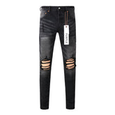 Purple Brand Jeans Pure Cotton High Street Trend #9029