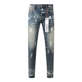 Purple Brand Jeans Pure Cotton High Street Trend
