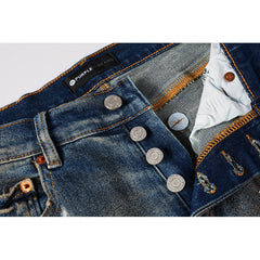 Purple Brand Jeans Pure Cotton High Street Trend