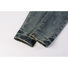 Purple Brand Jeans Pure Cotton High Street Trend #9042