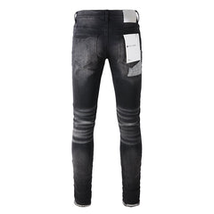 Purple Brand Jeans Pure Cotton High Street Trend