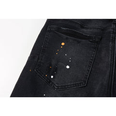 Purple Brand Jeans Pure Cotton High Street Trend #9045