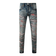 Purple Brand Jeans High Street Distressed#9114