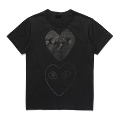 CDG Be Kind T Shirt Cotton round Neck Love Short Sleeve T-shirt