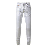 Purple Brand Jeans Pure Cotton High Street Trend #9110