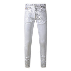 Purple Brand Jeans Pure Cotton High Street Trend #9110