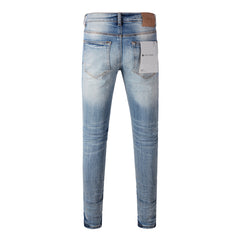 Purple Brand Jeans Pure Cotton High Street Trend #9016