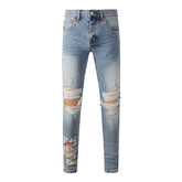 Purple Brand Jeans Pure Cotton High Street Trend #9101