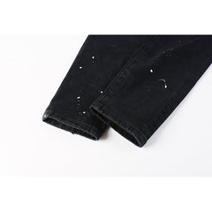 Purple Brand Jeans Pure Cotton High Street Trend #9099