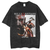 Mens T Shirts Printed Hip Hop Loose T-Shirt