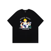 Mens T Shirts Summer Cotton