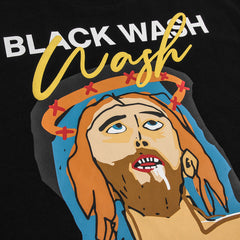 Men Long Sleeve T Shirt Jesus Print Cotton Base Shirt