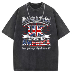 Men T Shirts Vintage old anime oversize printed short-sleeved T-shirt