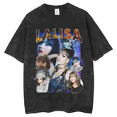 Mens T Shirts lisa print vintage old t-shirt