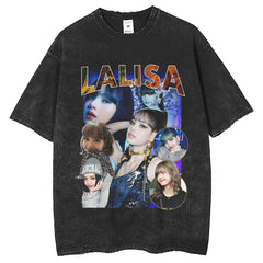 Mens T Shirts lisa print vintage old t-shirt