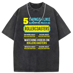 Men T Shirts Short Sleeve T-Shirts Women Washed Old American Street