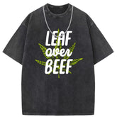 Men T Shirts Cotton Printed Short Sleeve T-Shirt Washed Old Punk