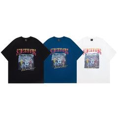 Men T Shirts Summer Vintage Men