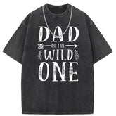 Men T Shirts Short Sleeve T-Shirt Washed Old Punk Loose