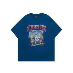 Men T Shirts Summer Vintage Men