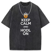 Mens T Shirts Washed Do Old Punk Loose