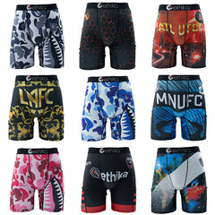 Ethika Boxer Briefs Anti-Wear Sports Fitness Sweat-Absorbing Panties