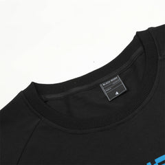 Men Long Sleeve T Shirt Fun Chinese Printed Heavy Cotton