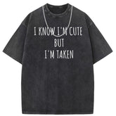 Men T Shirts Short Sleeve T-Shirt Women Washed Old American Street