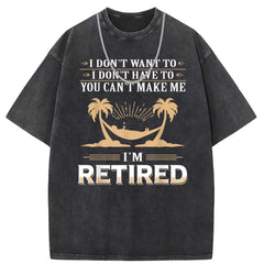 Mens T Shirts Short Sleeve T-Shirts Washed Old Punk