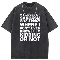 Men T Shirts Crew neck short sleeve T-shirt women washed and old