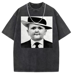 Men T Shirts Short Sleeve T-Shirts Women Washed Old American Street