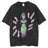 Men T Shirts Chainsaw Man Machima Print Short Sleeve T-Shirt Summer