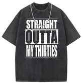 Men T Shirts Crew neck short sleeve T-shirt washed old American style