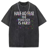 Men T Shirts Batik Washed Old Punk Short Sleeve T-Shirt