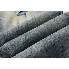 Purple Brand Jeans Pure Cotton High Street Trend