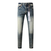 Purple Brand Jeans Pure Cotton High Street Trend #9042