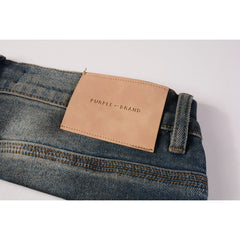 Purple Brand Jeans Pure Cotton High Street Trend #9009