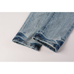 Purple Brand Jeans Pure Cotton High Street Trend #9016