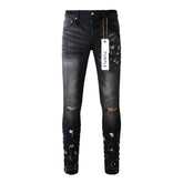 Purple Brand Jeans Pure Cotton High Street Trend