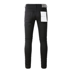 Purple Brand Jeans Pure Cotton High Street Trend #9022