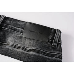 Purple Brand Jeans Pure Cotton High Street Trend #9019