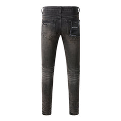 Purple Brand Jeans Pure Cotton High Street Trend #9080