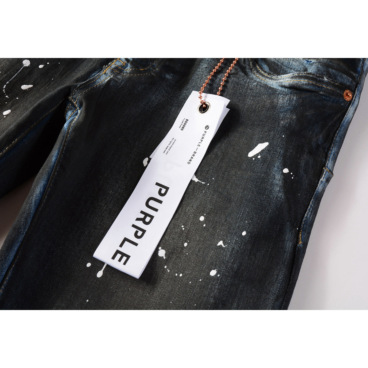 Purple Brand Jeans Pure Cotton High Street Trend #9051